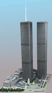 model of Twin Towers II